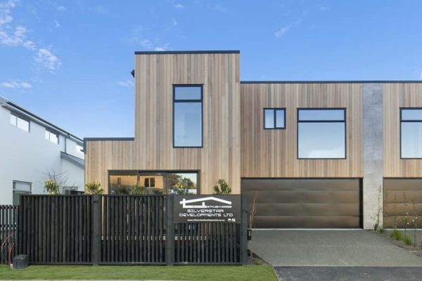 Forbes Residential builders Cannon Street Townhouses exterior Christchurch