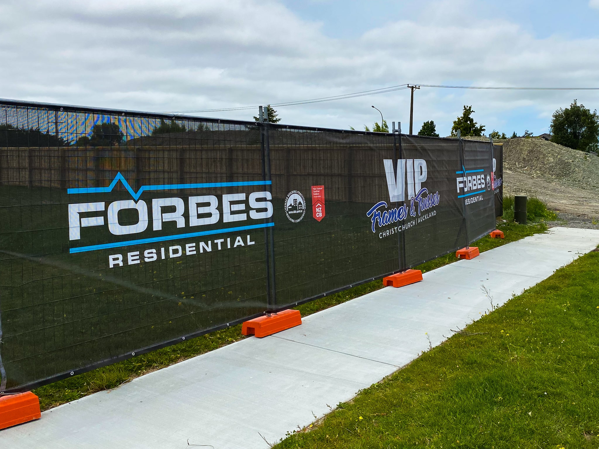 Forbes Residential New Zealand new home building site